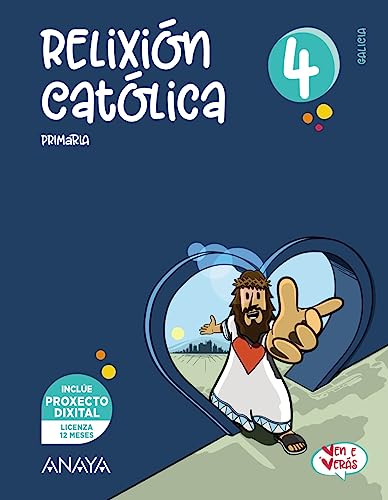 Portada de Relixión Católica 4º Educacion Primaria Galicia