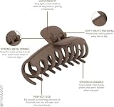 Must-Have Hair Accessories for Women Over 50: What Actually Works 9 FRAMAR Extra Large Claw Clips For Thick Hair – Hair Claws Pack, Large Hair Clips For Thick Hair, Claw Clip Pack, Hairclips, Hairclips. For Women, Ganchos Para El Cabello – Non Slip Matte Finish