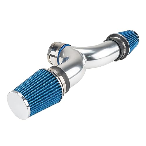 Suride Cold Air Intake Kit with Filter Heat Shield for 1997 1998 1999 2000 Corvette 5.7L V8 (Blue) by Suride - Image 4