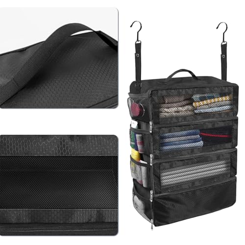 Foldable Clothing Storage Bag Effective Travel Clothes Organizers Bag For Family Use And Long Distance Journey4