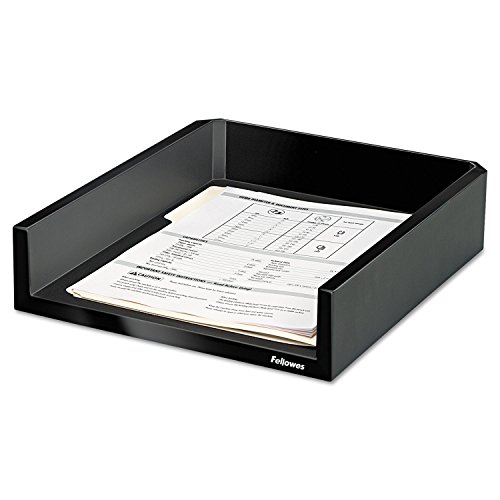 Fellowes 8038501 Letter Tray,11-1/8-Inch x13-Inch x2-1/2-Inch, Black