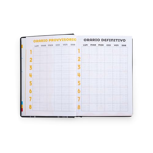 Comix Dolly Noire - Agenda Giornaliera 2026 Limited Edition, Diario Scuola Per Ragazzi E Ragazze, Con Copertina Rigida, Sticker Esclusivi, Interno 100%, 12X16,5 Cm, Akuma - 5