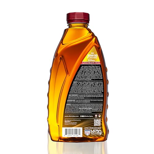 Aceite para motor ULTRA 1PLUS 20W-50 Synthetic Blend 6 Quarts miniatura 2