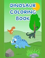 Fun Dinosaur Coloring Book B0CXR6CZ8Q Book Cover