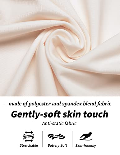 Avidlove Half Slips For Women Underskirt Short Mini Skirt With Floral Lace Trim Nude #TOP2