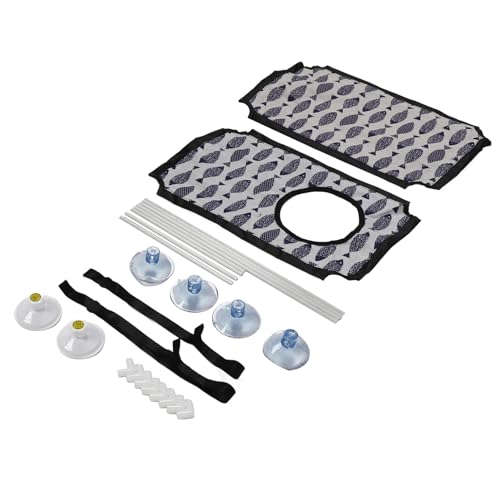 Rede da Janela de Gato, Montagem Confortável e Fácil, Cama de Xpita Dupla Camada para Casa para Casa