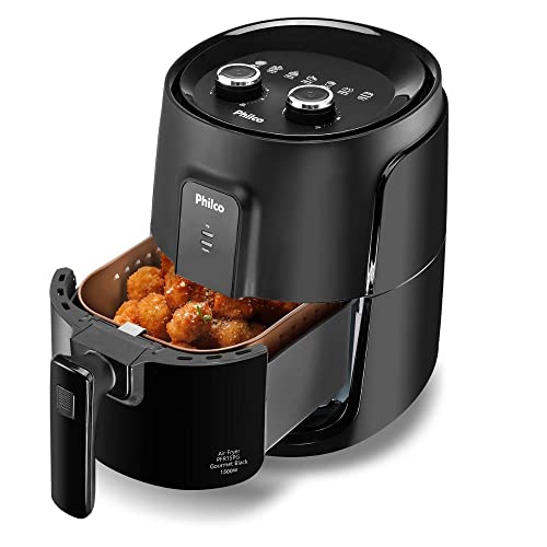 Fritadeira Air Fryer Gourmet Philco 4,4 Litros 1500w Preto Pfr15pg - 220v