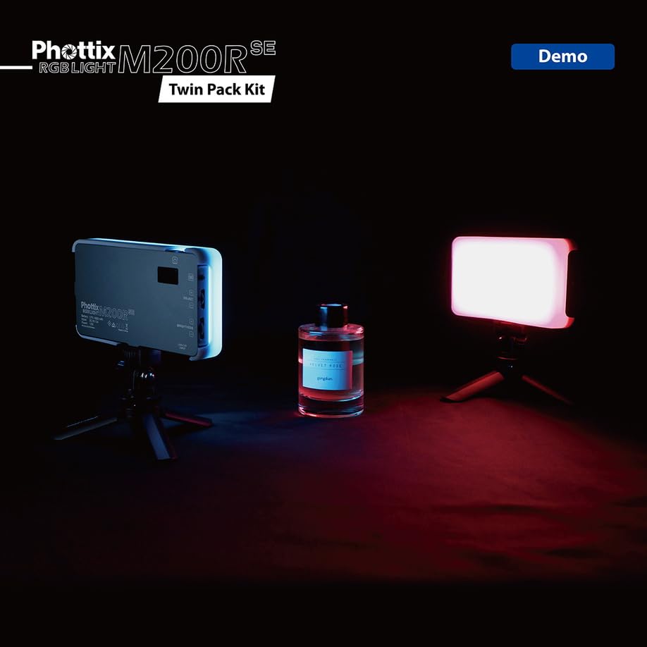 Amazon.co.jp: Phottix(フォティックス)M200R SE RGB Light Twin Kit Amazon.co.jp: Phottix(フォティックス)M200R SE RGB Light Twin Kit