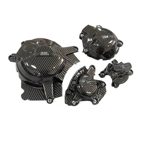 Moteur couvercle stator pour GSXR1000 2017-2023 avec impression fiber de carbone