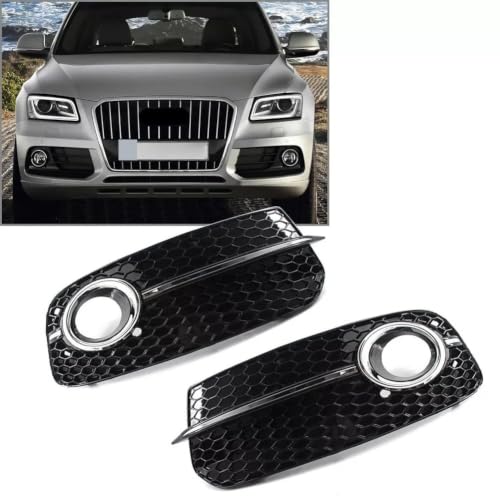 Grille antibrouillard pour Q5 Facelift 2013-2017 cache pare-choc