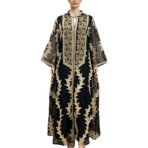 Vestido tipo bata de dos piezas ideal para cenas y eventos elegantes