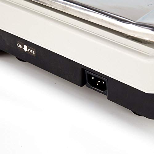 88Lb 40Kg Electronic Price Computing Scale | Digital Deli Food Produce Weight Scales Counting Equipment With Lcd Display For Retail Outlet Store, Kitchen, Restaurant, Food, Meat, Fruit (White) #TOP5