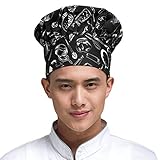 Fácil de limpiar: estos gorros de chef se pueden lavar a máquina, simplemente los arrojas a la lavadora, nunca se decoloran ni encogen, y se secarán rápidamente