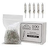 612 Vermont 2.5V Clear Mini Christmas Replacement Bulbs for Christmas Trees and Incandescent String...