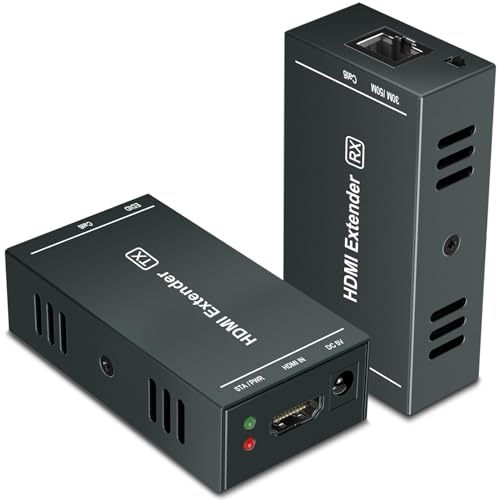 Amazon | DKHC HDMI エクステンダー LAN、Cat5e/6/7経由でHDMIロスレス