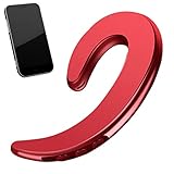 フックイヤホン | マイク付き ステレオ防汗スポーツ イヤーフック ヘッドホン - 人間工学に基づいた遮音ワークアウト ヘッドフォン、低遅延