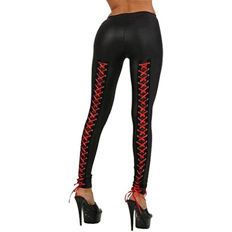 Legging Wetlook Miss Noir Cover