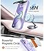 FNTCASE for iPhone 17 Phone Case: Magnetic Translucent Matte [Full Covered Camera Protection] [Screen Protector] Military Grade Shockproof Slim Cover Drop Proof Protective Cases - Lightpurple