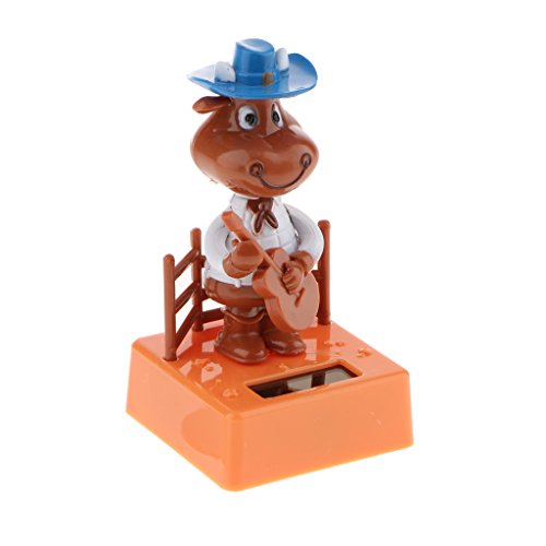 Preisvergleich Produktbild Unbekannt MagiDeal Kreative Tiere Solarbetrieben Tanzende Wackelfigur Solarfigur Solar Dekofigur Geschenk - Meerjungfrau