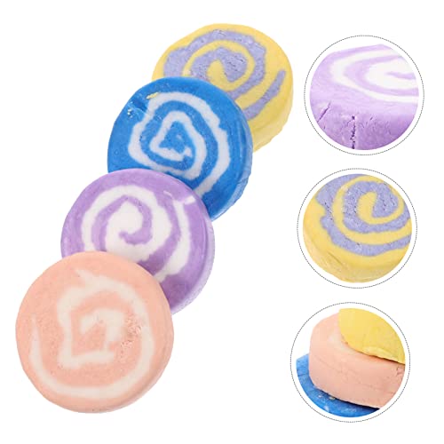 Housoutil 4 Unidades De Sal De Banho Bolas De Sal De Banho Bola De Sal Marinho Spa Infantil