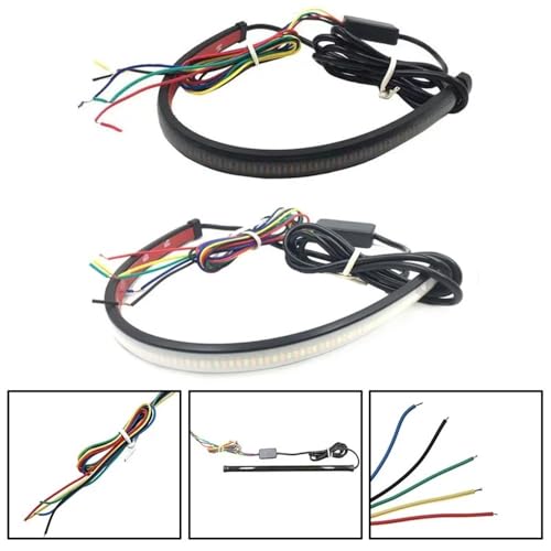 Trasera para luces de motocicleta elásticas que evitan alcances traseros 3