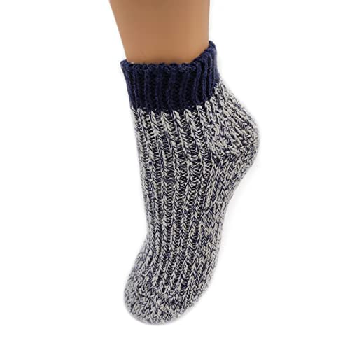 Chaussettes à pantoufle de maison lourdes pour soirées au coin du feu lot de 3 paires