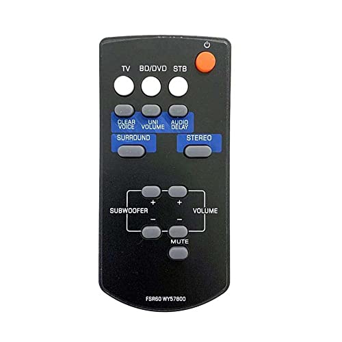 Télécommande universelle Yamaha YAS101 réactive avec contrôle intégral des basses