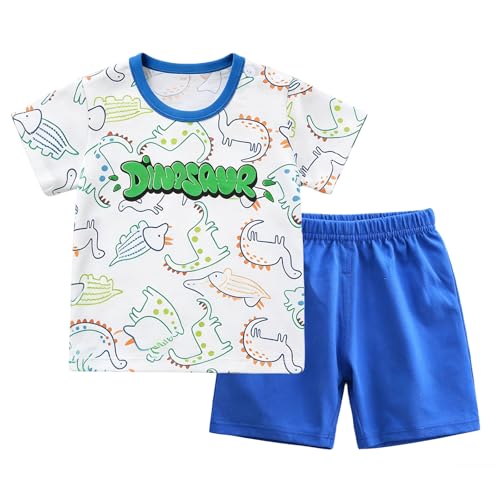 Image of Toddler Boys 4 PCs T-shirts and Shorts Set Baby Summer Clothes Outfit