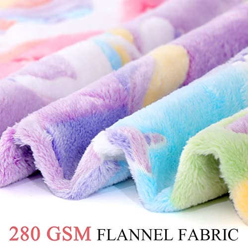 Glow In The Dark Unicorns Soft Blanket For 3 4 5 6 7 8 9 10 Year Old Girl,Toddler Toys Age 6-8, Gifts For Birthday, Valentines Day Gifts Easter, 50"X60" #TOP7