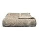 Toison d’or Dolce Fleecedecke, 150 cm x 200 cm, Sandfarben