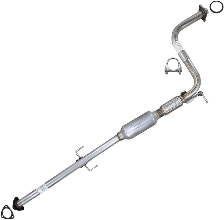 Northeastern Exhaust | Stainless Steel Exhaust Resonator Pipe Compatible for 1994-1995 Honda Accord 2.2L | Free Gaskets and Clamp Included | Automotive Replacement Part