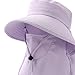 UGPLM Outdoor Sun Hat Breathable Mesh for Camping Mountaineering Travel Outdoor Sports, Purple