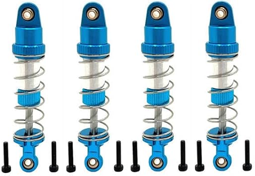 RC Hydraulic Shock Absorber Damper for MJX Hyper Go 1/14 14211 14209 14210/1/16 16207 16208 16209 16210 H16 RC Car Blue