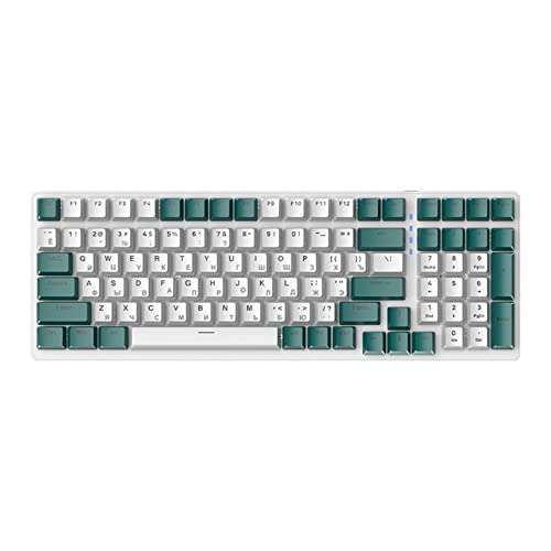 Clavier mécanique russe Qianly USB-C pour éviter les erreurs de frappe cyrillique