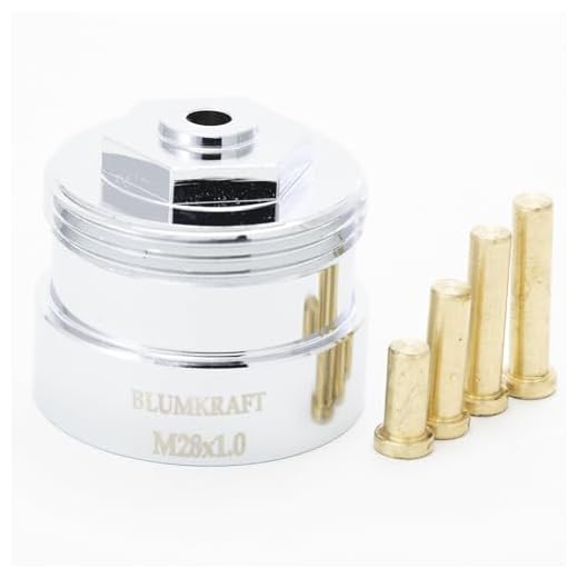 BLUMKRAFT - Adaptador de metal para radiadores M28 x1.0 - M30x1.5 compatible con Vama, Orkli. Válvula termostática M28-M30 M28F-M30M