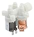 DREHFLEX - valve/inlet valve/solenoid valve/water inlet valve for various washing machines from AEG/Electrolux also various appliances from Privileg/Source - suitable for part no. 407136019-4/4071360194