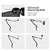 NEEWER Metal Table Mounting Clamp for Microphone Suspension Boom Scissor Arm Stand Holder with an Adjustable Positioning Screw, Fits up to 1.9inch/5centimeters Desktop Thickness (Black)