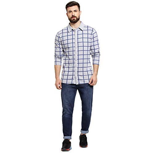 Image of Campus Sutra Men's Regular Fit Casual Shirt