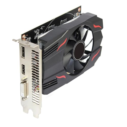 Kayfg RX550 4GB GPU GDDR5 14nm para PC de Escritorio Juegos Video Oficina Tarjeta Gráfica 128bit RX 550 Componentes de Computadora