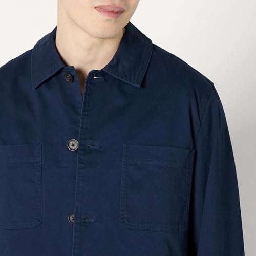 Image of Amazon Essentials Men's Relaxed-Fit Stretch Cotton Utility Jacket with Multi Pockets