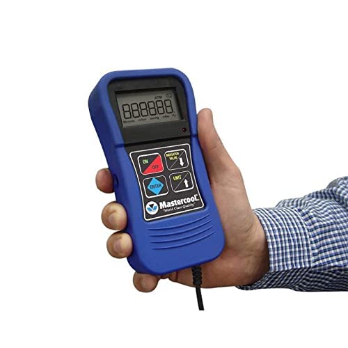 Same Day Dispatch Electronic Digital Vacuum/Micron Gauge (Range: 20,000 to 1 Micron) for Evacuation, Refrigeration Systems, Vacuum Pumps Model: Mastercool 98061
