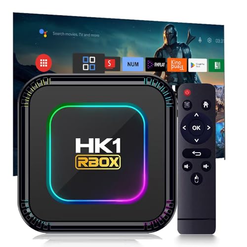 GoyaGirl Android 13 ATV 4K TV-box med USB och fjärrkontroll