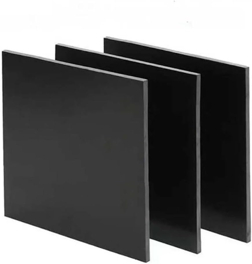 1pcs 0.2~4mm Thick Black Glassfibre Template Board Sheet G10 Epoxy Glass Fiber FR4 Fibreglass Plate 3D For Antistatic (Size : 300MM x 300MM, Color : 4mm)
