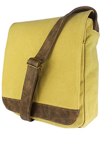 Bolsa Lenna's Transversal A008 Mostarda