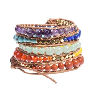 Chakra Stone Wrap Bracelet #TOP1