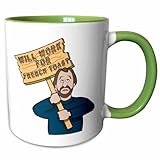 3dRose Funny Humorous Man Guy With A Sig...