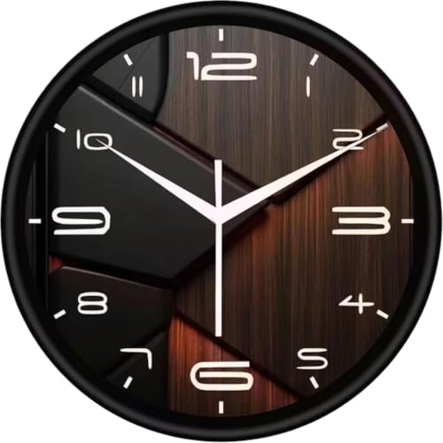 Image of New Decorative Designer and Stylish Glass Analog Wall Clock Suitalbe for Living Room Hall Bedroom, Office New A1128 Clock