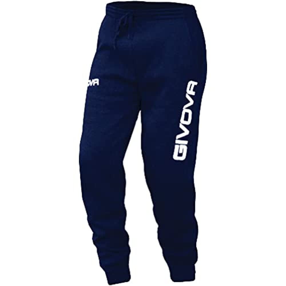 Givova PANTA KING FELPA (MOON) BLU Tg. 2XS