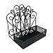 Black Salt & Pepper Napkin Holder
