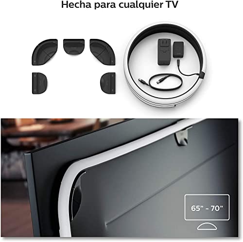Miniatura 3 de Philips Hue - Tira de led inteligente, Hue Play Gradient, Luz blanca y de colores, 65 Pulgadas & Centro de control Sistema Hue Hue Bridge, controla hasta 50 dispositivos